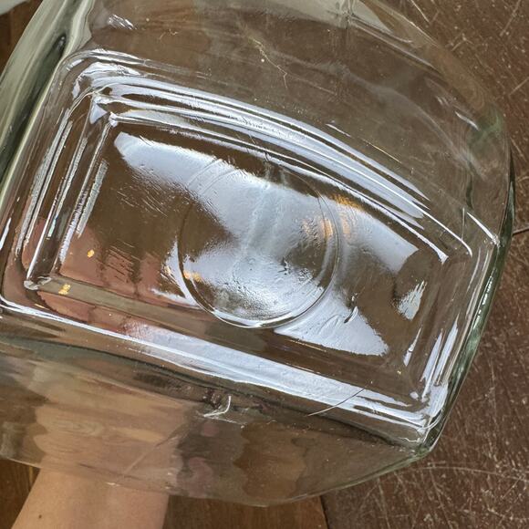 Vintage Pressed Glass General Store Candy Jar Counter Display‎ Container - Picture 7 of 8